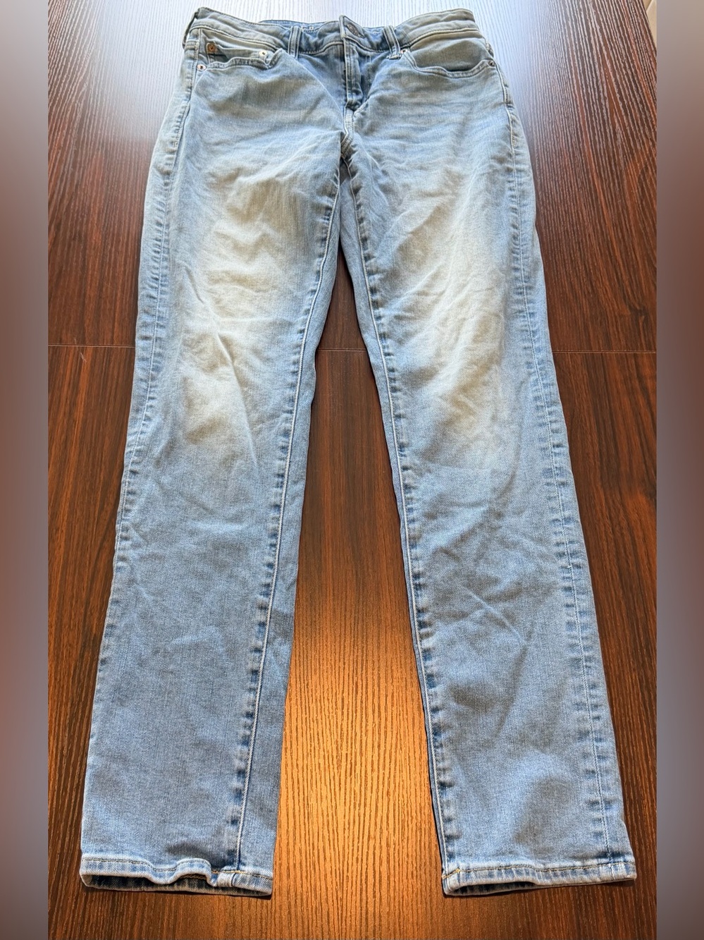 American Eagle Mens Light Wash Next Level Flex Stretch Denim Jeans Size 30x32